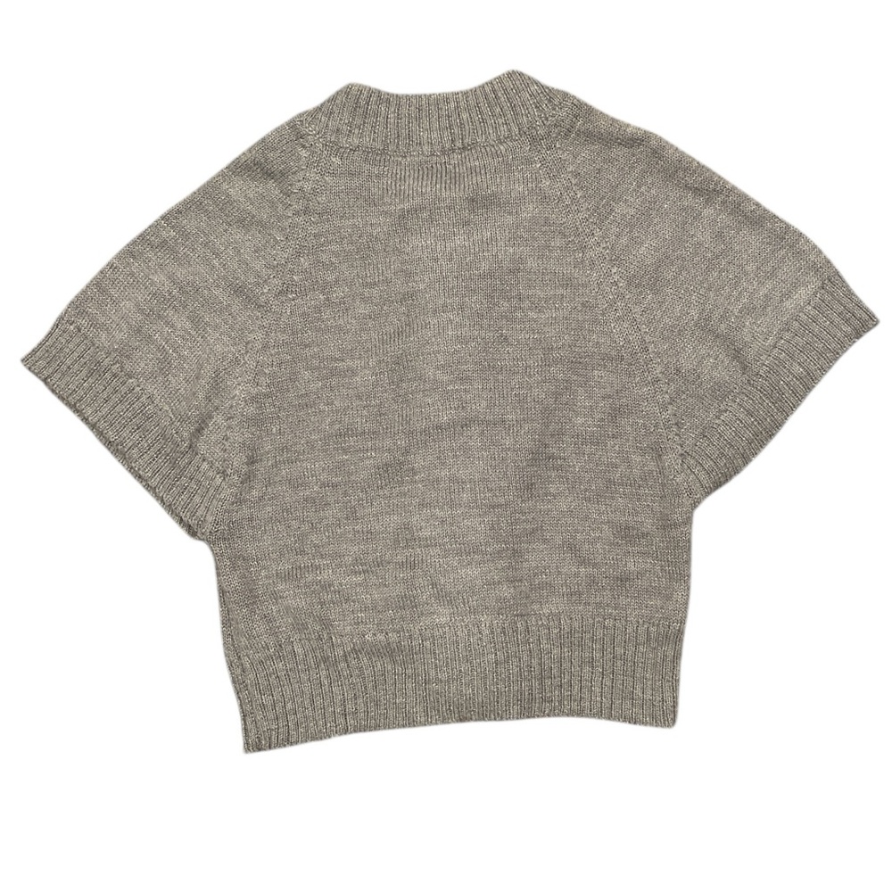 Bruuns Bazaar Small Grey Alpaca Blend Button Front Knit Cardigan - Picture 7 of 10